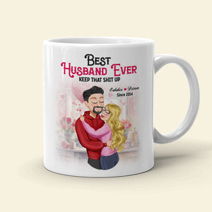 Husband Best Husband Ever 02qhti301123hh Personalized Coffee Mug - Coffee Mug - GoDuckee