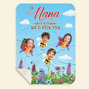 Custom Photo Gifts For Grandma Blanket 04toti301224 - Blanket - GoDuckee