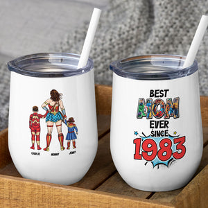 Personalized Gifts For Mom Wine Tumbler 02ohti120325pa - Tumbler Cup - GoDuckee