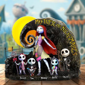 Personalized Gifts For Mom Acrylic Plaque, Mother Of Nightmares 01OHTI100425 - Shaped Plaques - GoDuckee