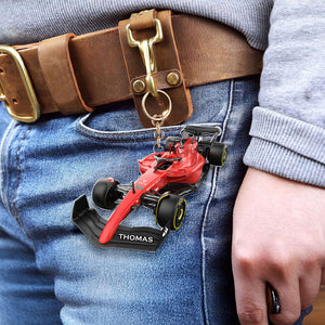 Personalized Gifts For Racing Car Keychain 01nati110225 - Keychains - GoDuckee