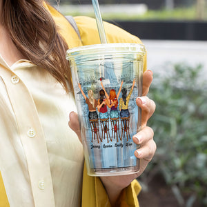 Are We Drunk, Personalized Acrylic Tumbler, Gifts For Bestie - Tumbler Cup - GoDuckee