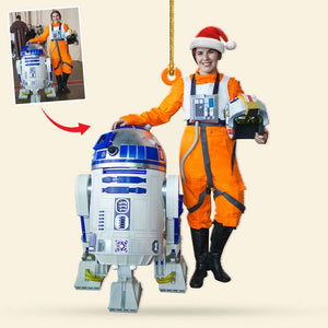 Gift For Movie Fans, Personalized Acrylic Ornament, Custom Image Ornament, Christmas Gift 04HUTI221123 - Ornament - GoDuckee