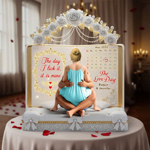 Naughty Couple Plaque - Personalized Gifts For Couple 03ohti260625 - Shaped Plaques - GoDuckee