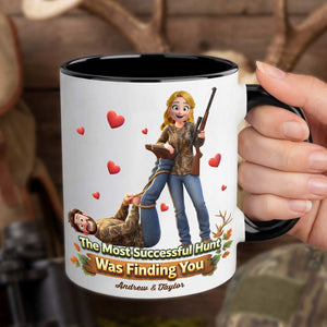 Hunting Couple Coffee Accent Mug - Personalized Gifts For Couple Coffee Mug 03HUTI200126HG - Coffee Mug - GoDuckee