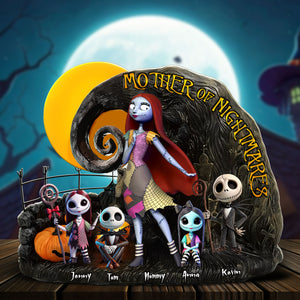 Personalized Gift For Mom Plaque, Mother Of Nightmare 04OHTI020425 - Shaped Plaques - GoDuckee