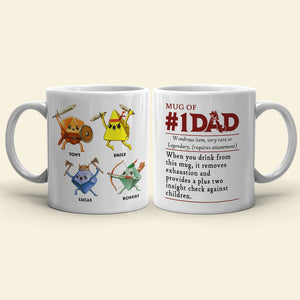 Legend Of Dad 05NATI250523 Personalized Mug Father's Day Gift - Coffee Mug - GoDuckee