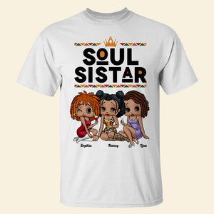 Soul Sisters 03ACDT100823HH Personalized Shirt, Gifts For Sister - Shirts - GoDuckee