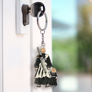 Dad Keychain - Personalized Gifts For Dad 04qhhu070525hg - Keychains - GoDuckee