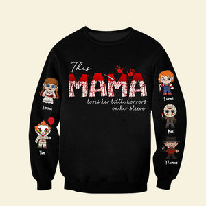 Horror Family Blood 03ACTI230923HA Personalized Shirt - AOP Products - GoDuckee