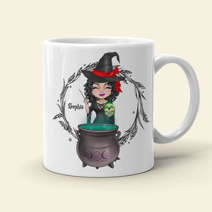 Piss Me Off, Gift For Witch Lover, Personalized Mug, Witch Girl Mug, Halloween Gift 01NATI100723HH - Coffee Mug - GoDuckee