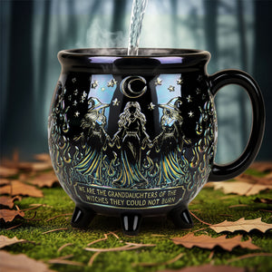 Witch Descendants Cauldron Mug, Personalized For Witch Lovers 01qhti200825 - Cauldron Mug - GoDuckee