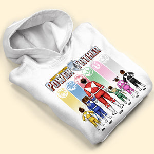 Mighty Morphin Power Father, Personalized Shirt, Gift For Family, 07huti050623hh - GRER2005 - Shirts - GoDuckee
