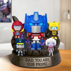 Robot Dad Plaque - Personalized Gifts For Dad 04nati140525 - Shaped Plaques - GoDuckee