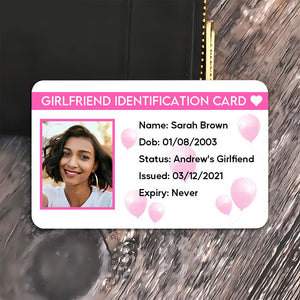 Custom Photo Gifts For Couple Wallet Card 04toti171224 - Wallet Card - GoDuckee