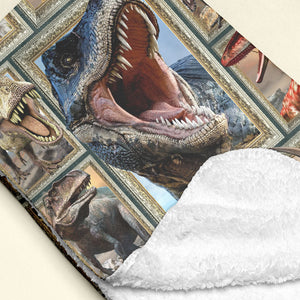 Personalized Gifts For Dinosaur Lover Blanket 03qhti271224 - Blanket - GoDuckee