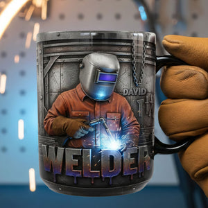 Welder Coffee Mug - Personalized Gifts For Welder 02toti081225 - Coffee Mug - GoDuckee