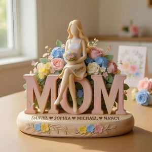 Blossom of Love Acrylic Plaque - Personalized Gifts For Moms 02pgti060426 - Shaped Plaques - GoDuckee
