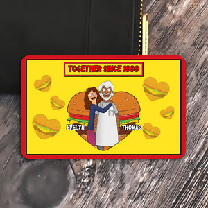 Personalized Gifts For Couple Wallet Card Together Since 03xqti281224hg - Wallet Card - GoDuckee