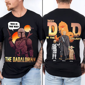 Galaxy Dad Shirt - Personalized Gifts For Dad 03toti020525hg - Shirts - GoDuckee