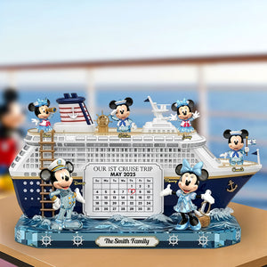Cruise Trip Family Plaque - Personalized Gifts For Family 03tgti250625 - Shaped Plaques - GoDuckee