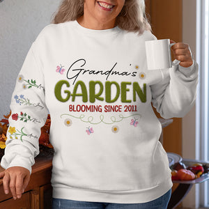 Personalized Gifts For Mom Shirt Embroidered Birth Months Flowers 05kati240325 - AOP Products - GoDuckee