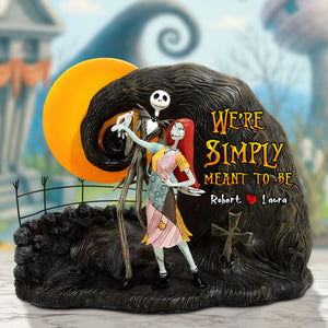 Horror Couple Plaque - Personalized Gifts For Couple 05ohti060525 - Shaped Plaques - GoDuckee