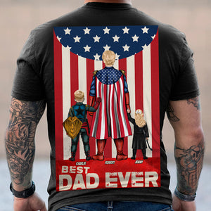 Personalized Gifts For Dad Shirt Best Dad Ever 021toti120425hg - Shirts - GoDuckee