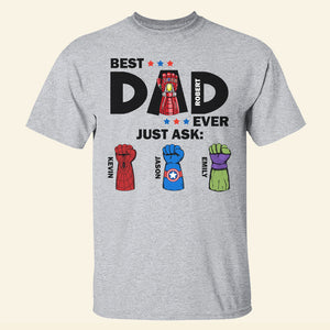 Best Dad Ever 02DTDT200523HA Personalized Shirt, Gifts For Dad - Shirts - GoDuckee