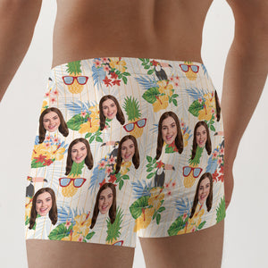 Custom Photo Husband Boxer 05ACDT210623 Gift For Husband - Boxer Briefs - GoDuckee