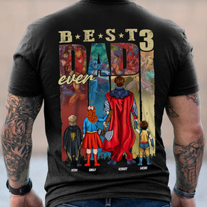 Personalized Gifts For Father Shirt Best Dad Ever 032OHTI030424PA - 2D Shirts - GoDuckee