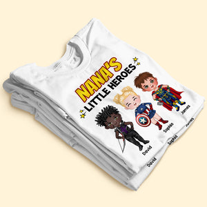 Family's Little Heroes, Gift For Family, Personalized Shirt, Super Kid Shirt 02TOTI180823PA - Shirts - GoDuckee