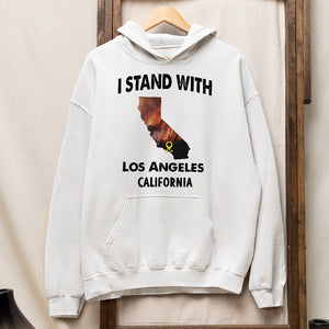 Pray For California Strong Shirt I Stand With Los Angeles California - Shirts - GoDuckee