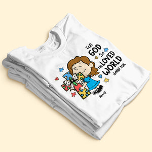 Personalized Gifts For Autism Awareness Shirt 03xqti200225hg - Shirts - GoDuckee