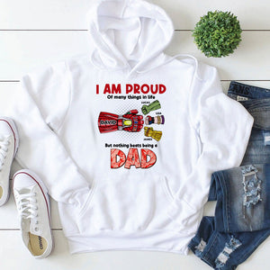 I Am Proud Of Many Things In Life, Gift For Dad, Personalized Shirt, Fist Bump Dad Shirt 06DNTI190523HA - Shirts - GoDuckee