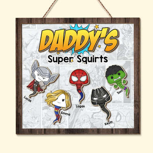 Personalized Gifts For Dad Wood Sign 04nati140324 Father's Day - Wood Signs - GoDuckee
