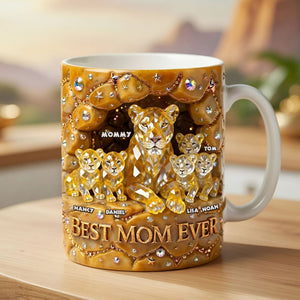 Best Lion Mom Ever Coffee Mug - Personalized Gifts For Mothers 04ohti070426 - Coffee Mug - GoDuckee