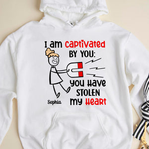 You Stole My Heart, Personalized Shirt - Gift For Couple - Shirts - GoDuckee