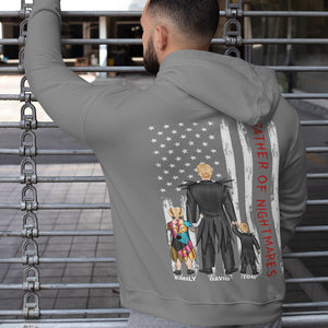 Father's Day Gift 03QHDT260423TM Horror Personalized Shirt Sweatshirt Hoodie - Shirts - GoDuckee