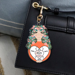 Personalized Gifts For Mom Keychain 04huti280225 - Keychains - GoDuckee