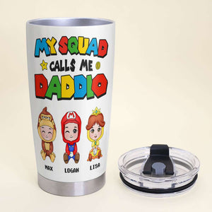 My Squad Call Me, Personalized Tumbler 05HUTI300523HA - Tumbler Cup - GoDuckee