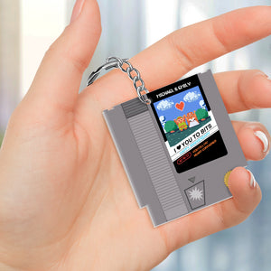 Romantic Couple, Love You For A Thousand Years, Personalized Keychain, Gifts For Couple, 05qhhn170723 - Keychains - GoDuckee