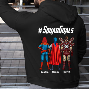 Squad Goals Friend 04QHDT020623TM Personalized Family Shirt Sweatshirt Hoodie - Shirts - GoDuckee