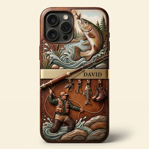 Fishing Phone Case - Personalized Gifts For Fishing Lovers 03pati030226 - Phone Case - GoDuckee