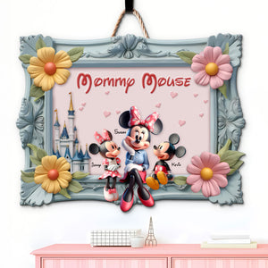 Personalized Gifts For Mom Wood Sign, Cute Magical Mom 05qhti050425 - Wood Sign - GoDuckee