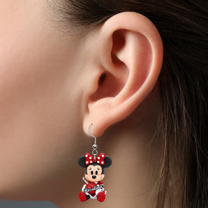 Cartoon Crochet Earrings - Personalized Gifts For Crochet Lovers 02namg140725 - Earrings - GoDuckee