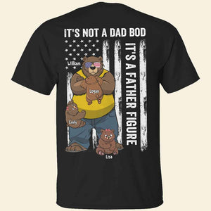 Personalized Dad Shirt It's Not A Dad Bod It's A Father Figure, Gift For Dad 01DNTI200423 - Shirts - GoDuckee