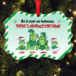 There's No Place Like Home 06TODT251023 Personalized Ornament, Gifts For Family - Ornament - GoDuckee