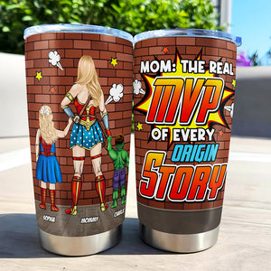 Personalized Gifts For Superhero Mom Tumbler 01ohti130225pa - Tumbler Cup - GoDuckee