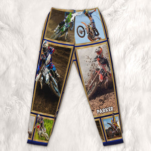 Custom Photo Gifts For Motocross Lover Sweatpants 022qhti030125 - Shorts and Pants - GoDuckee
